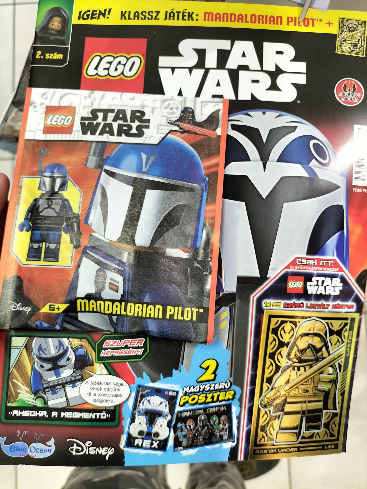 Lego star wars mandalorian pilot, revista