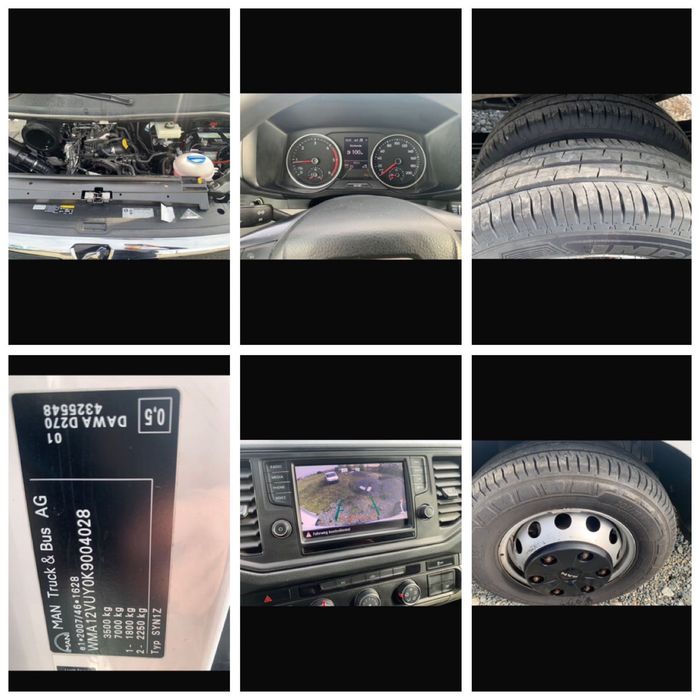 MAN Tge 180-Vw Crafter-Iveco Daily-2019-E6-DSG8–Punte Dublă- AUSTRIA