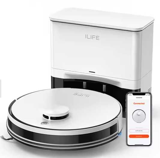 Прахосмукачка робот ILIFE A30 PRO с Mop, до 180 мин + кошче за боклук!