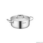 Oala din inox cu capac, capacitate 2 litri 16x10 cm, Korkmaz