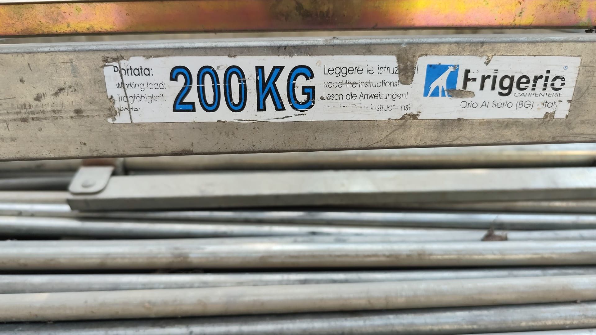 Schela pe roți 12 M inaltime