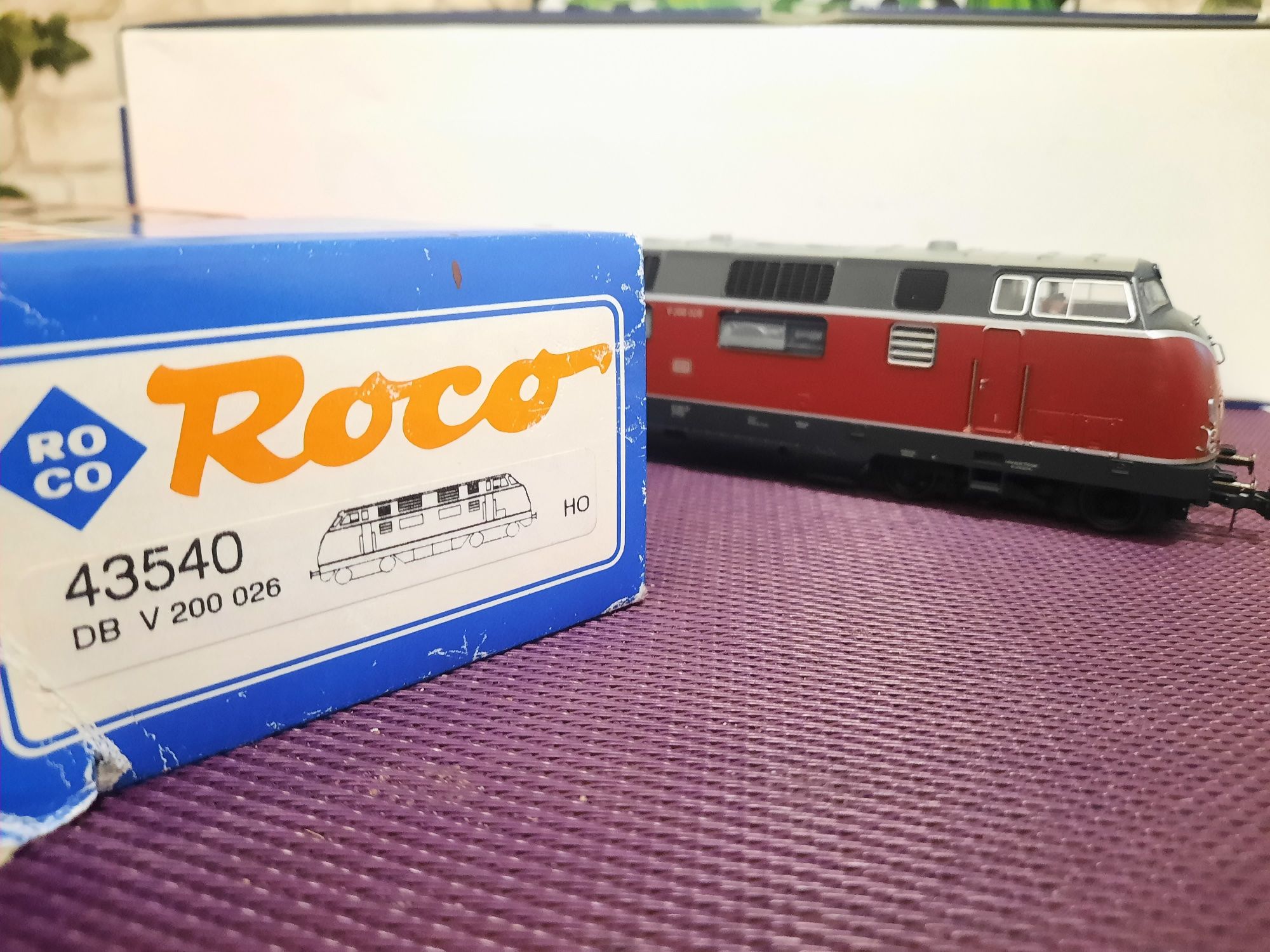 Locomotiva diesel Roco 43540 H0 DC