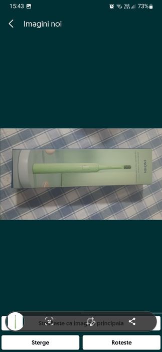 Periuța electrica sonica la cutie