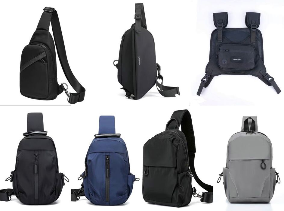 Барсетки, сумки через плечо