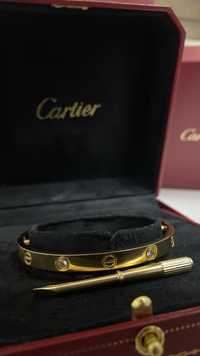 Браслет Cartier покрытая золотом