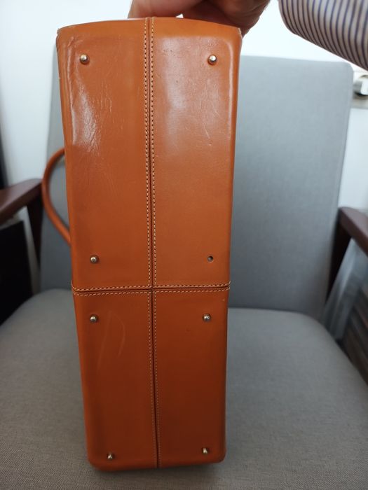 Дамска чанта естествена кожа Tod's