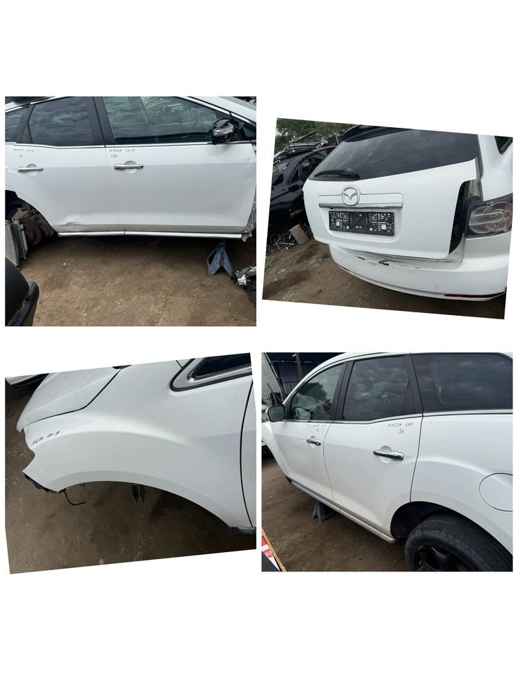 На части Mazda CX7 CX-7 2.2CD Ляв калник Броня задна капак заден врати