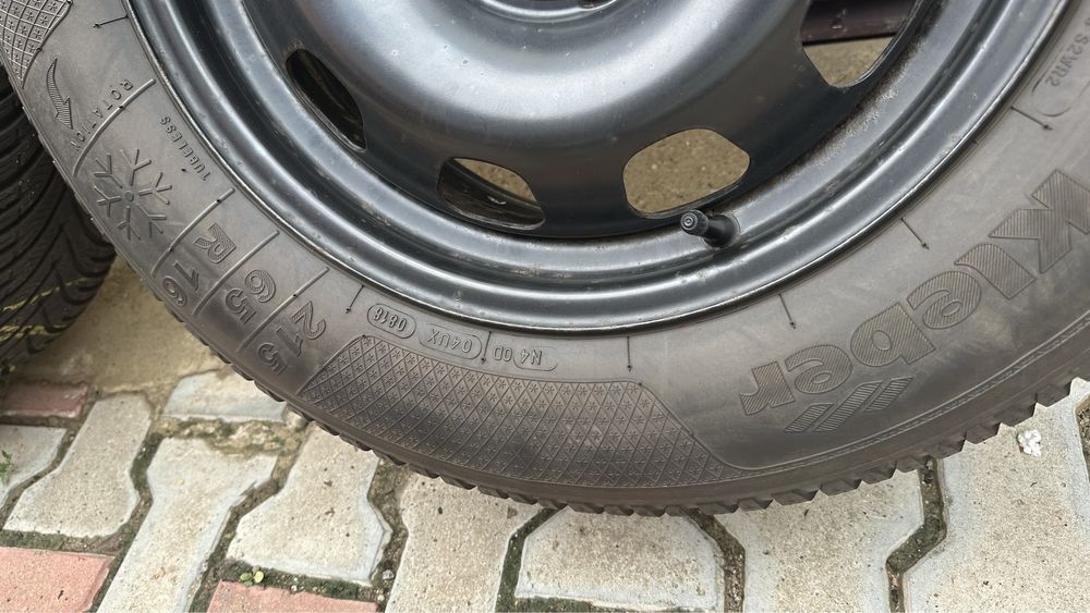 Roti iarna Dacia Duster 2 jante tabla anvelope iarna