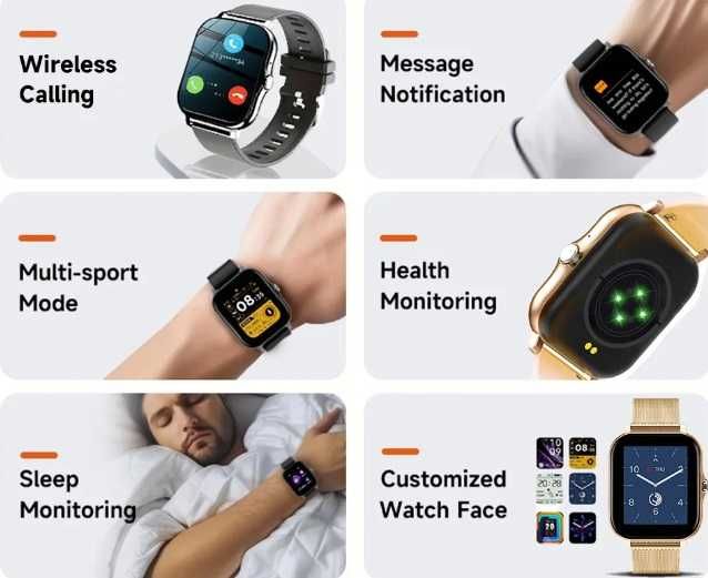 Smartwatch Android Phone 1.44 doua curele