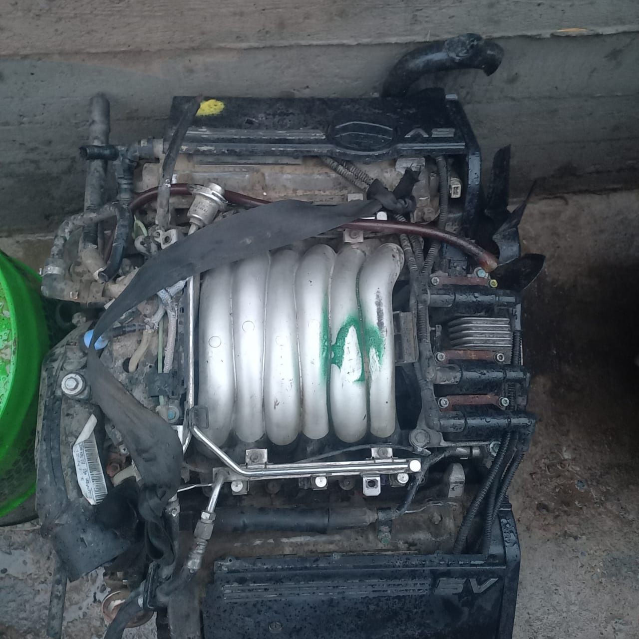 Контрактныи двигатель из Европы Казахстане без пробег Aydi A6  3p клап