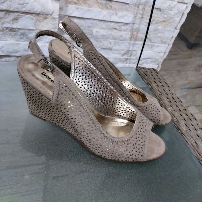 Sandale toc ortopedic