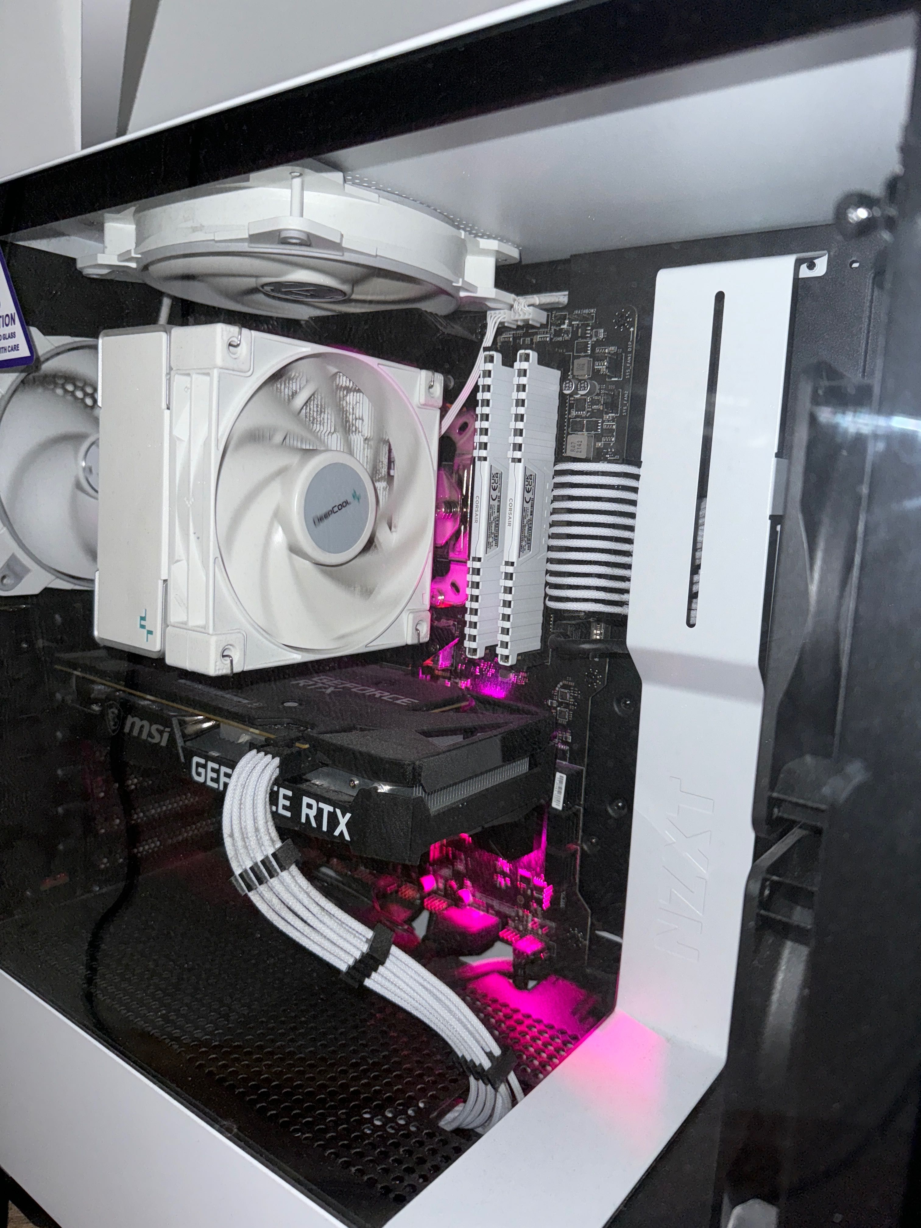 Gaming PC (AMD) Full White