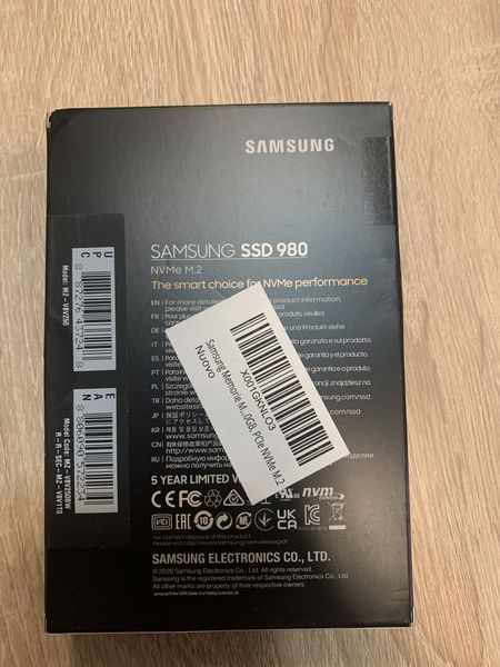 Sigilat SSD M.2 Samsung SSD 980 250GB 500GB Nou!