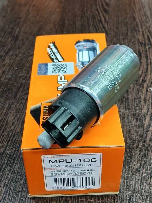 Бензонасос Masuma-MPU-106 толстый штекер