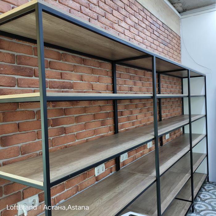 Изготавливаем стеллажи в стиле лофт.  Лофт мебель.