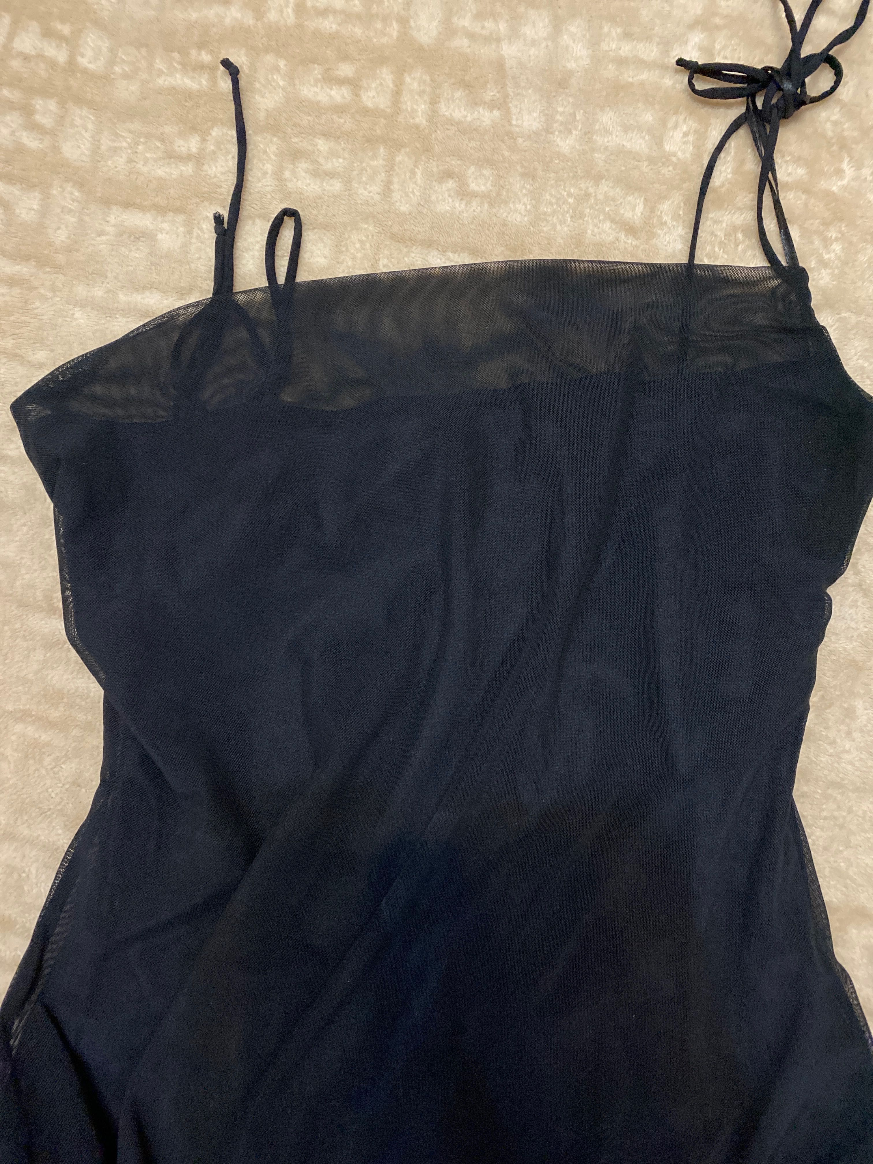 Платье черный размер М