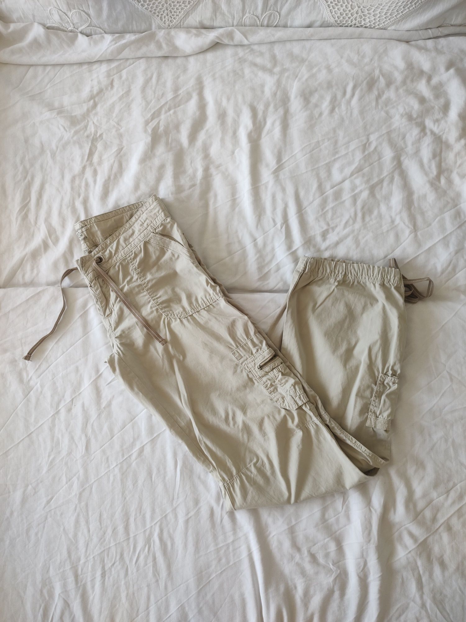 Pantaloni damă low waist Woolrich