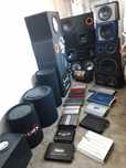 Statie amplificator subwoofer bass kit rms difuzoare audio casetofon