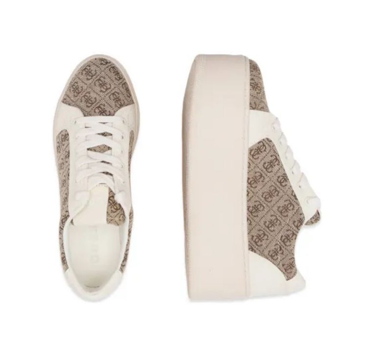 Guess сникърси на платформа и чанта