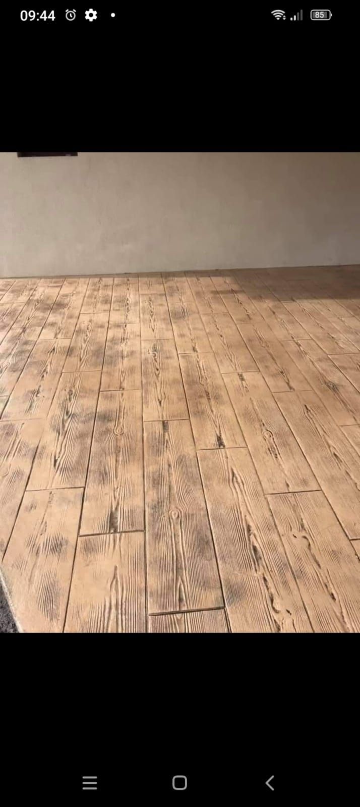 Beton amprentat și elicopterizat