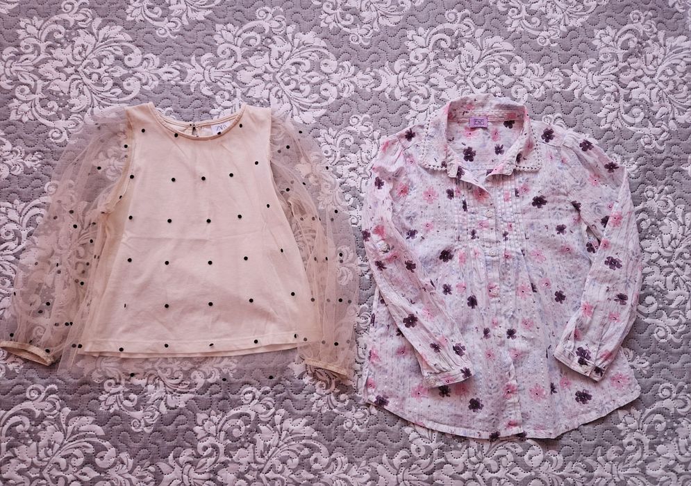 Голям лот дрехи за момиче р.122