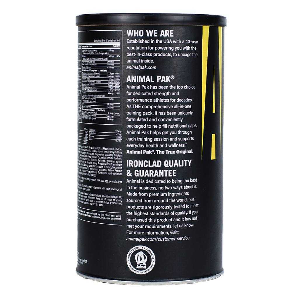 Animal Pak 44 pack Ultimate Foundation-Бесплатная доставка по Ташкенту