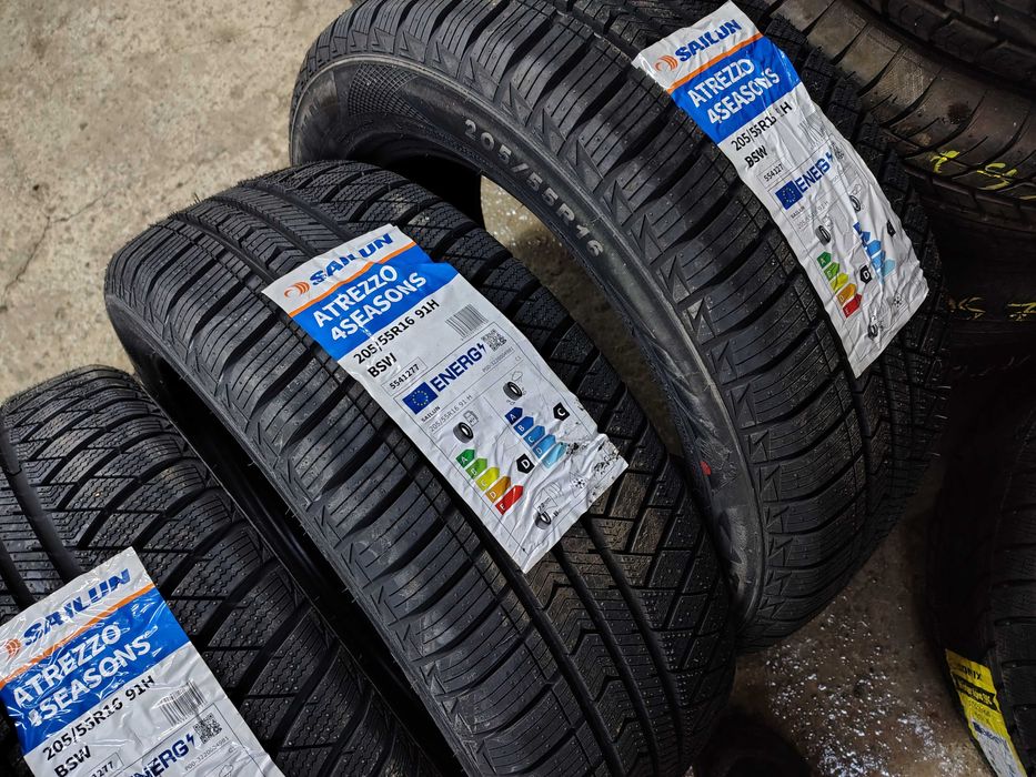 4бр.НОВИ всесезонни гуми SAILUN 205 55 16 DOT25 цена за брой