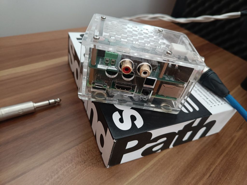 Streamer audio rpi3 b+ cu pi2media 502dac