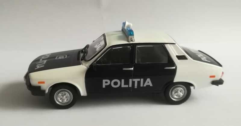 Macheta Dacia 1310 Politia 1990 - DeAgostini 1/43 Masini de Politie