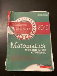 Bacalaureat Matematica 2019 editura paralela 45