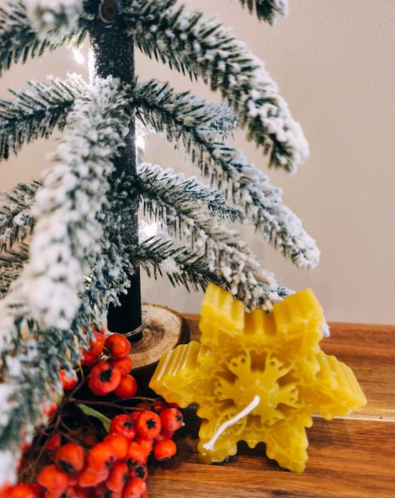 Натурални восъчни свещи – ръчна изработка