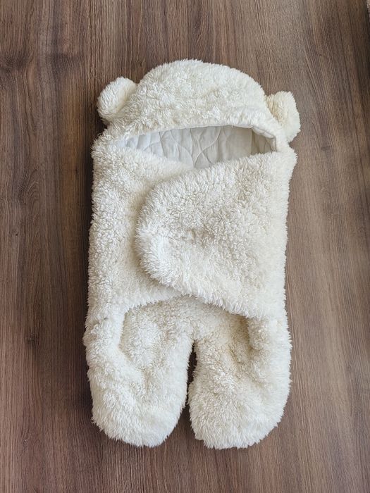 Бебешки спален чувал във формата на сладко плюшено мече