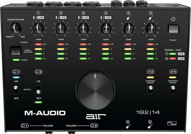 Продавам M-Audio AIR 192|14 USB аудио интерфейс + Подарък