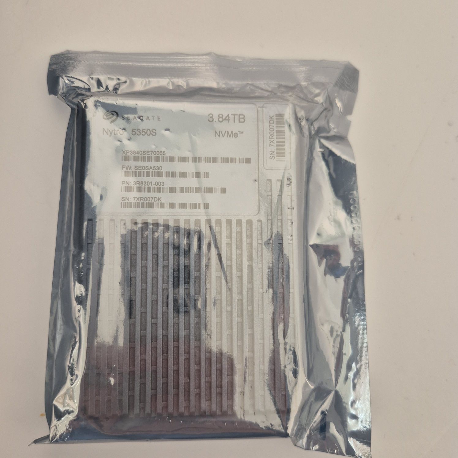 SSD 3.84 PCIe 4.0 x4 Seagate Nytro 5350S Enterprise