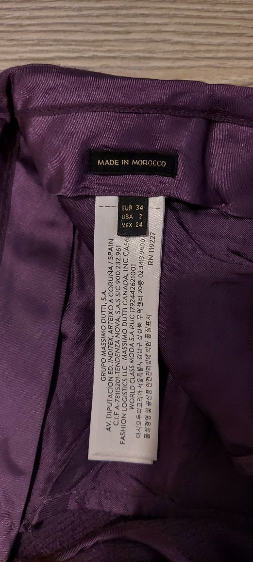 Pantaloni Massimo Dutti din lână