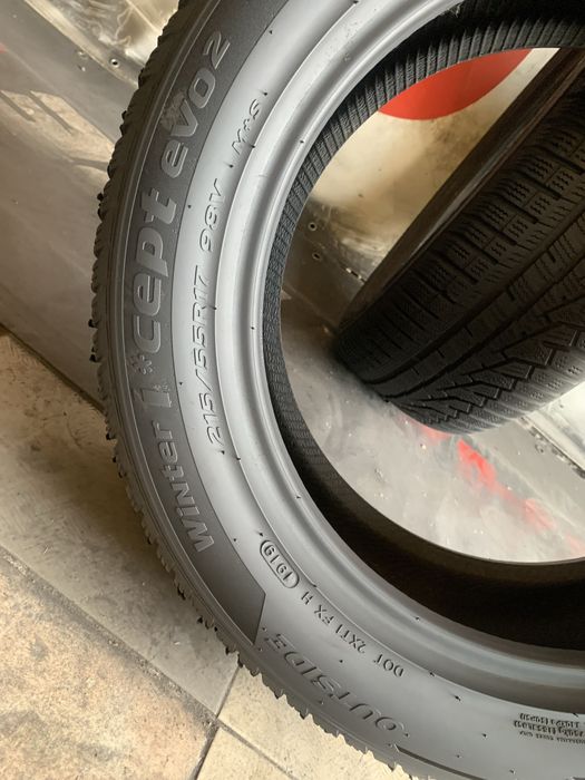 215 55 17, Зимни гуми, Hankook WinterICeptEVO2, 2 броя