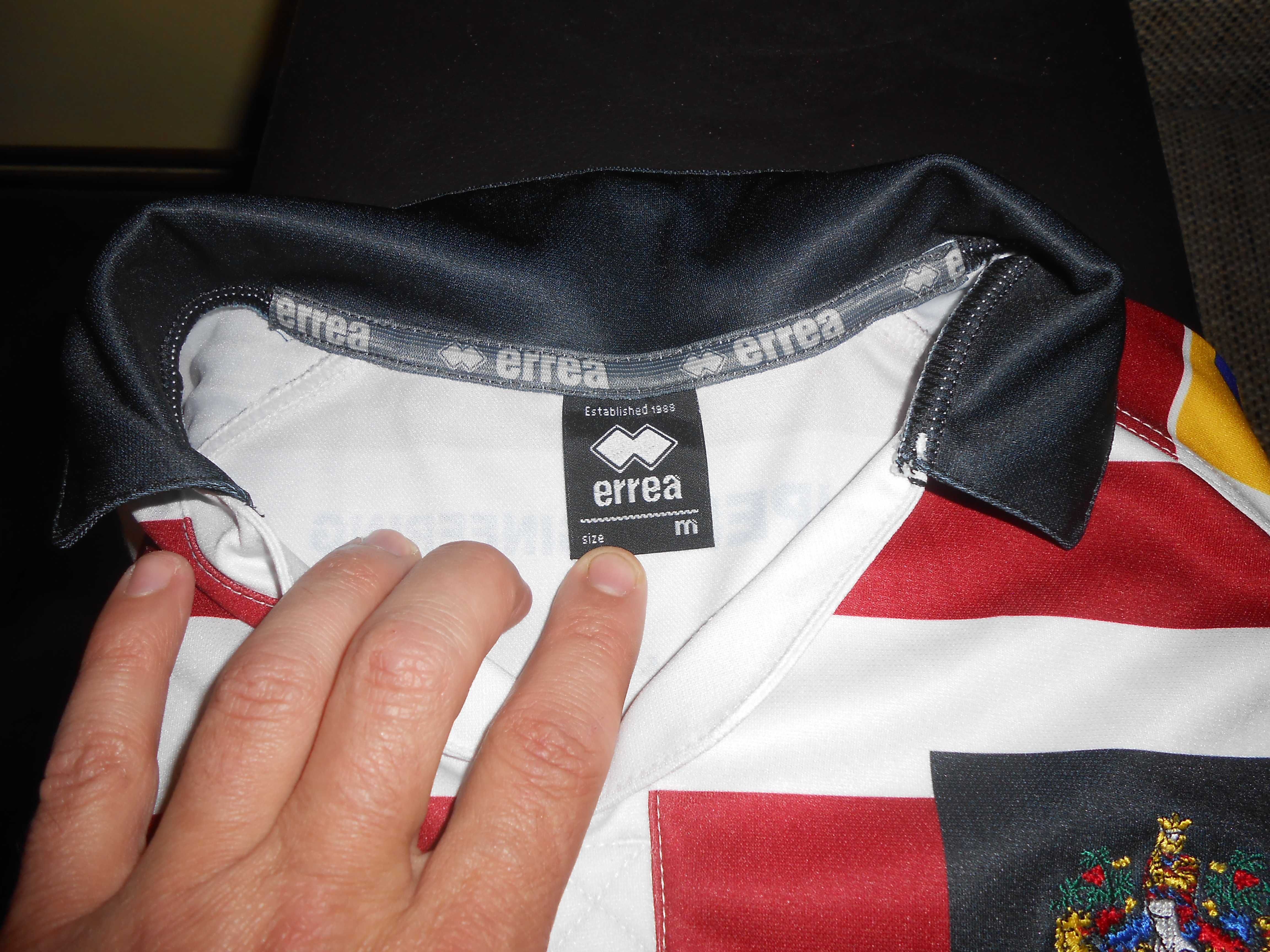 tricou rugby wigan warriors 1872 errea marimea M
