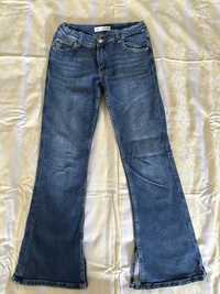 Jeans/ Blugi Zara, model evazat Flare, mar. 152 (11-12 ani)