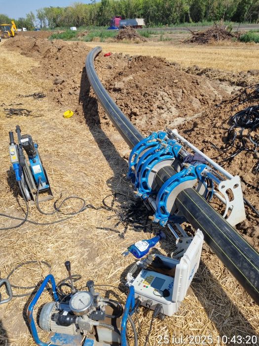 Sudor PEHD, sudura cap la cap, electrofuziune, irigatii