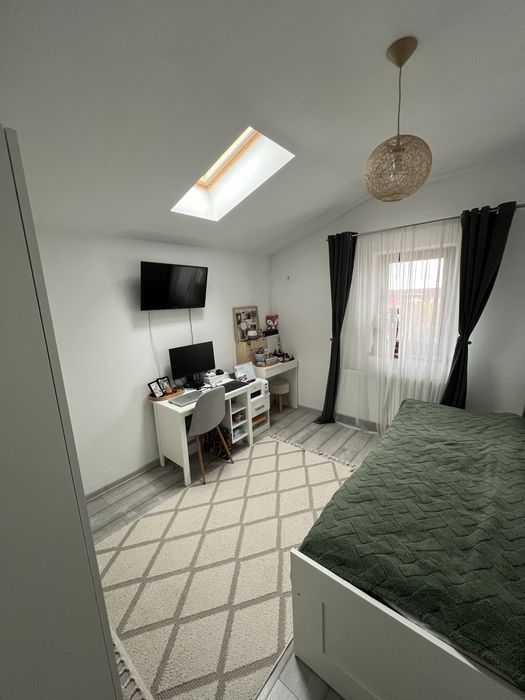 Apartament 3 camere, 2 bai, balcon inchis, parcare, Sanpetru Residence