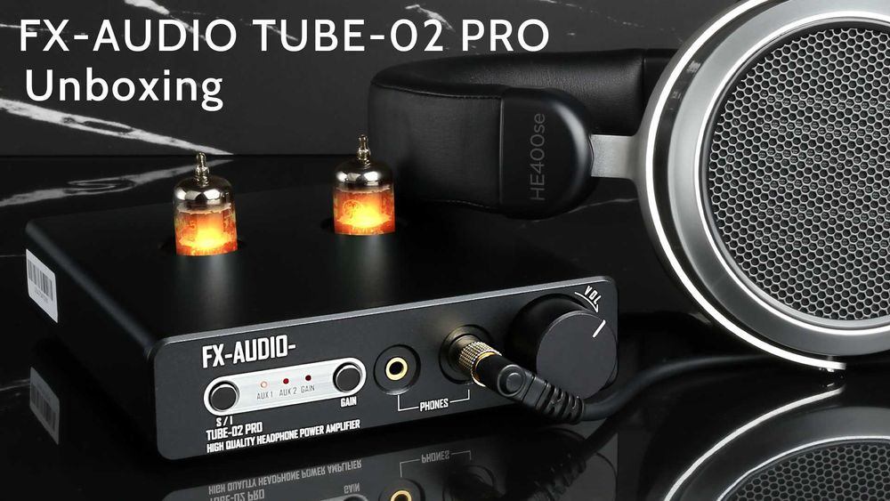 FX-Audio Tube-02 Pro Preamplificator Lampa / Tub Nou, Cutie, Garantie