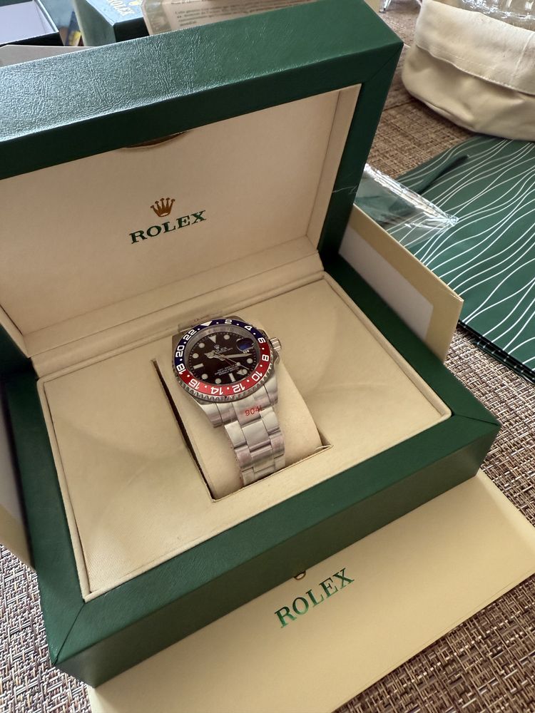 Часовник Rolex Gmt-Master || Pepsi Ролекс Гмт-Мастър Пепси
