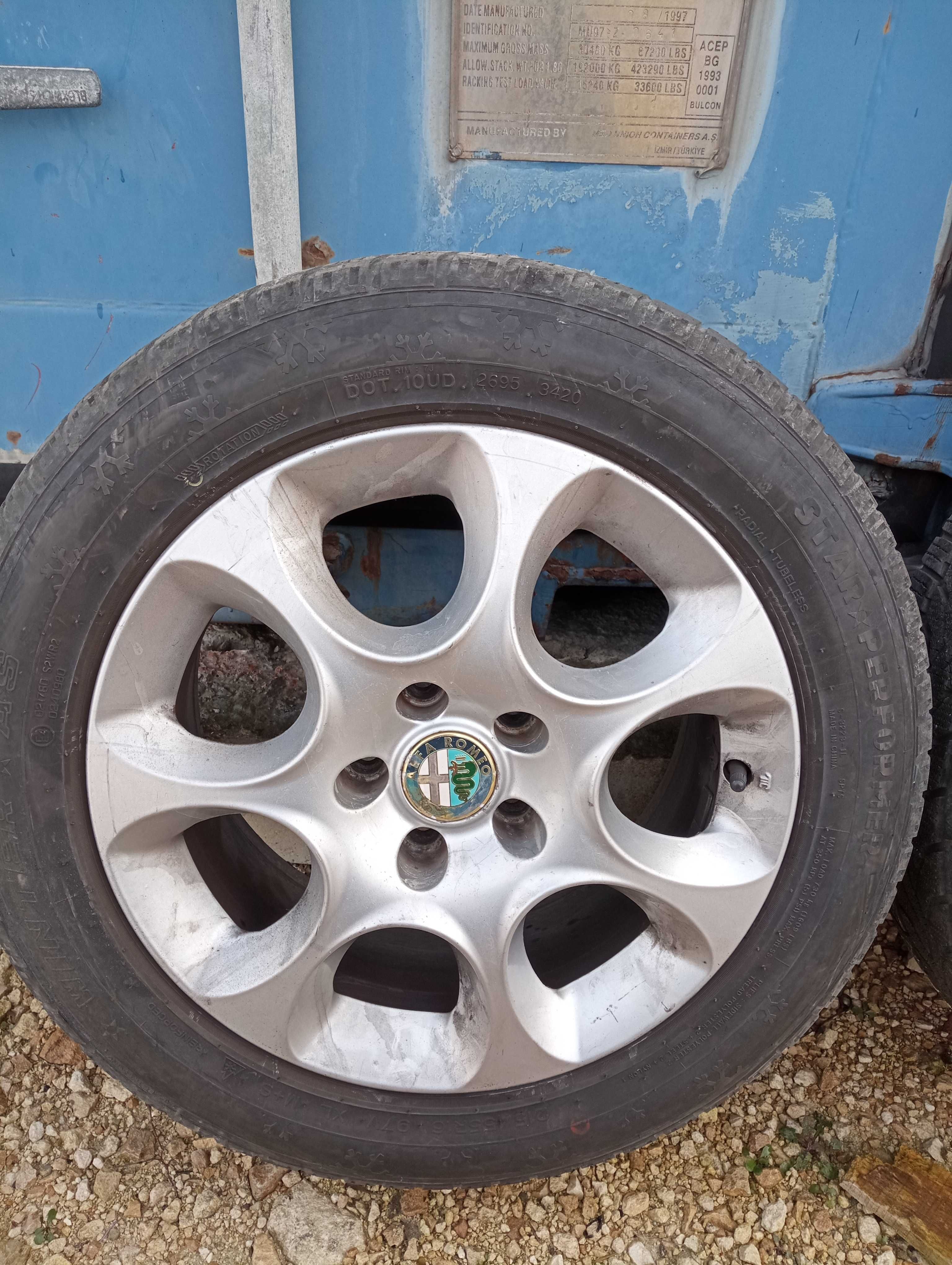 Джанти за Alfa Romeо  5х110 16 цола