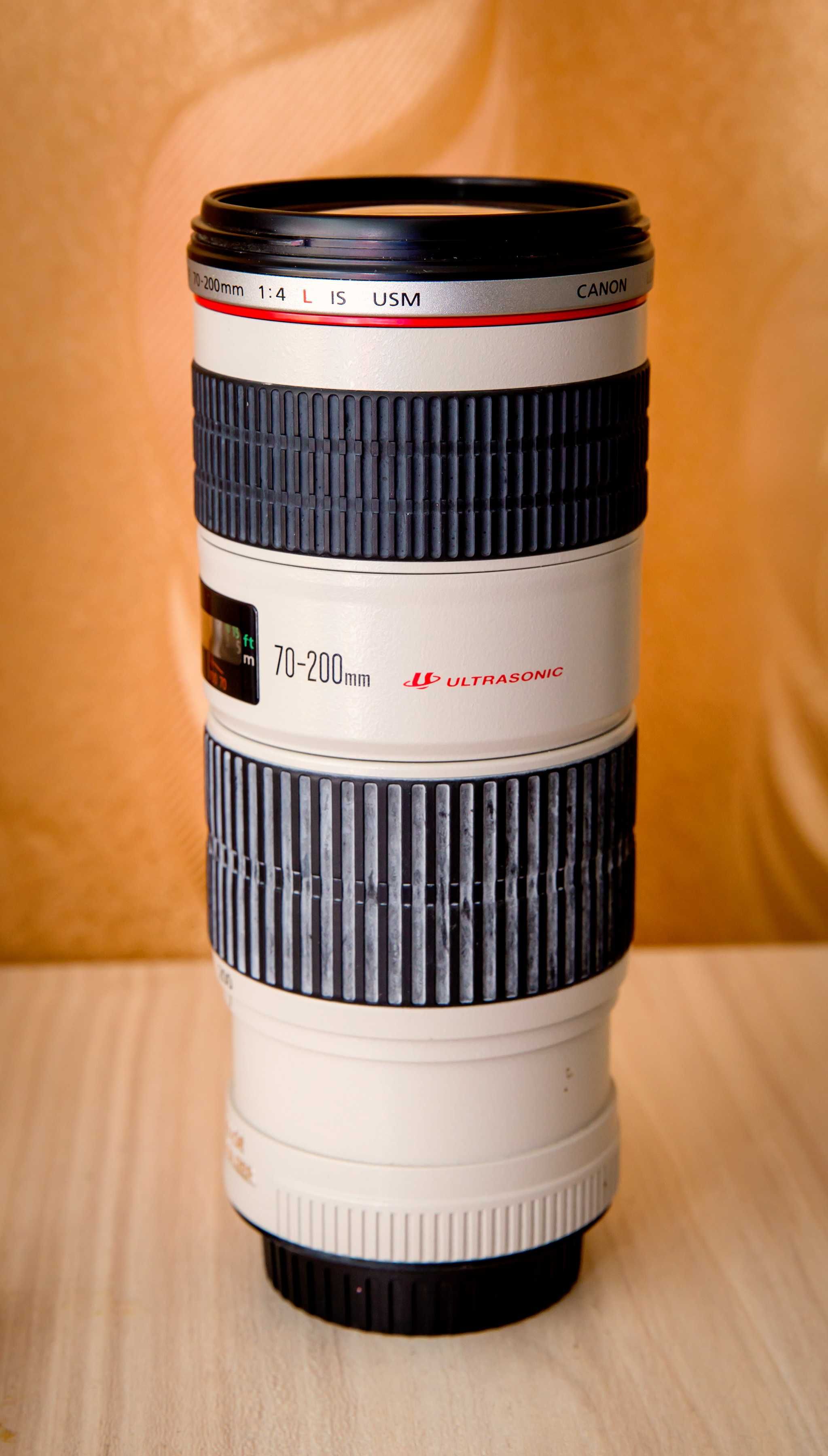 Обектив Canon EF 70-200мм F4/L IS USM