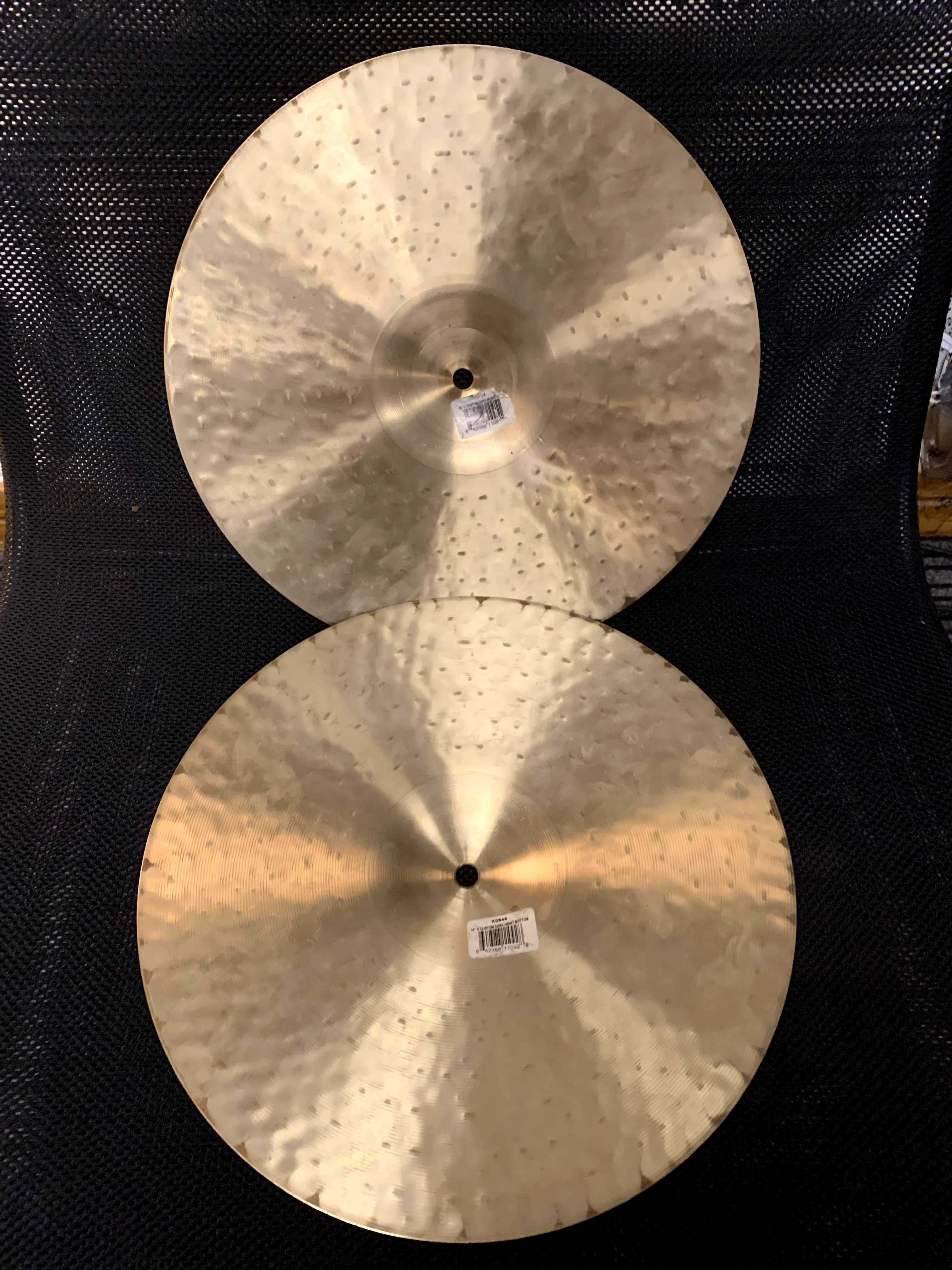 Fus Zildjian K Custom Dark 14" Hihat (nu Istanbul Meinl Sabian Paiste)