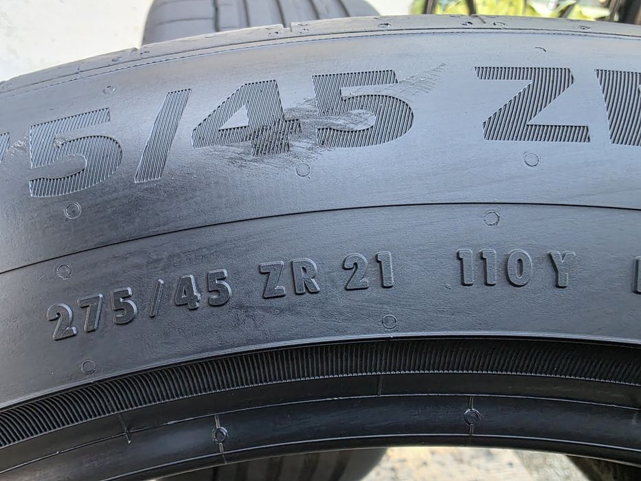 Vând două anvelope de vara continental  275 45 21 dot 4824