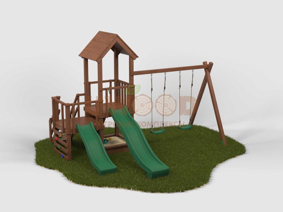 Детский игровой комплекс/Детская игровая площадка/Горки/Городок/Мини