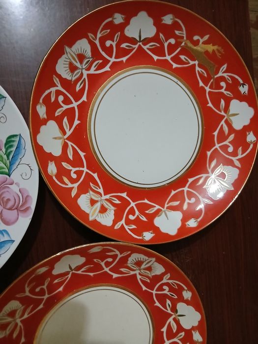 Винтажные  прошлый век большое блюдо .