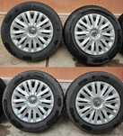 Set roti iarna Continental TS860+jante otel 15''+capace originale VW
