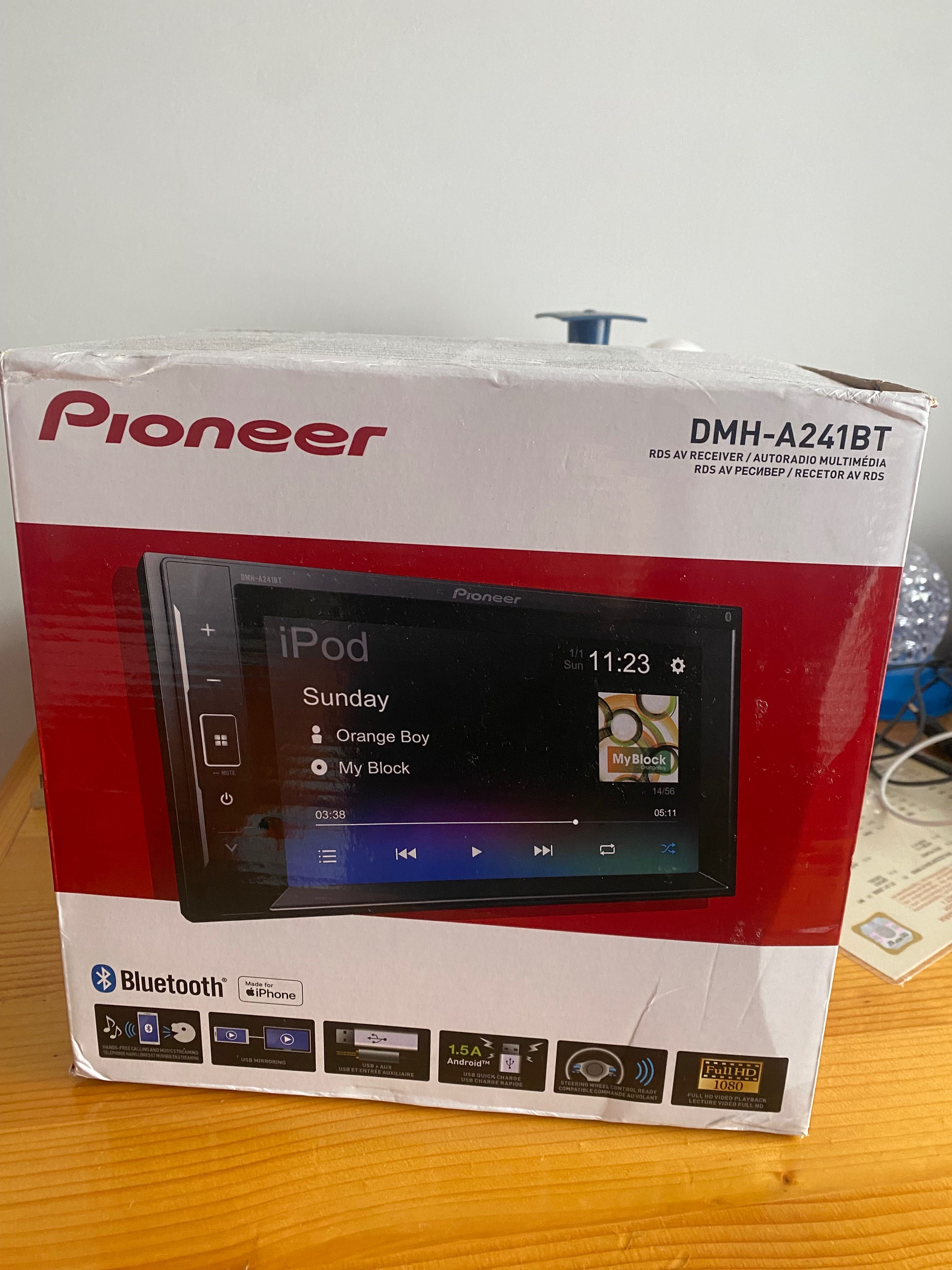 Pioneer Car Audio System (Bluetooth/USB/WiFi/GPS) 6.2"